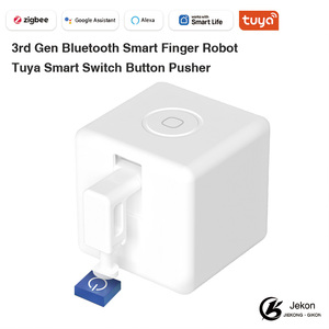 Fingerbot intelligent sans fil Bluetooth BLE, contrôlable via l'application Alexa Android, alimenté par batterie, design pliable, interrupteur télécommandé - Product Image 1