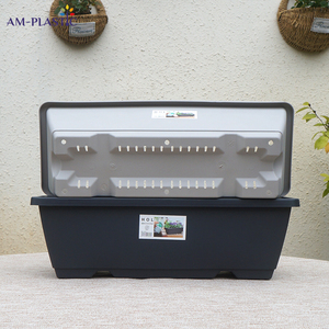 Hình chữ nhật trong nhà hộ gia đình trồng nồi cửa sổ dài trồng hộp cho rau nhựa hình chữ nhật cho ban công hoặc vườn - Product Image 4