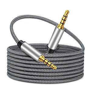Dajiang Tùy Chỉnh 3.5Mm Nam Để 3.5Mm Nam Trrs Cáp Âm Thanh Hi-Fi Âm Thanh 4-Cực AUX Cáp <span class=keywords><strong>Adapter</strong></span> Phụ Trợ Dây Cho Xe Máy Ảnh - Product Image 2