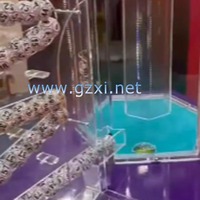 Machine de loterie électronique entièrement automatique, jeu de bingo avec éclairage LED et jeu de keno