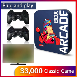 Console de <span class=keywords><strong>Jeu</strong></span> Rétro Classique Arcade Box avec 33000 Jeux Intégrés, Mini Console de <span class=keywords><strong>Jeu</strong></span> Vidéo 64 Go, Super Console de <span class=keywords><strong>Jeu</strong></span>, Affichage TV HD 4K - Product Image 4