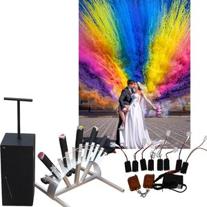 Feux d'artifice de fumée colorée personnalisés pour la journée, bombes fumigènes colorées à tirage par câble de 90 secondes pour anniversaires, mariages, photographie et révélation du sexe - Product Image 1