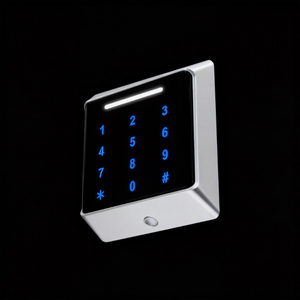 Lecteur de carte à puce intelligent avec protocole de conception de bouton tactile ISO15693 13,56 MHz avec interface Wiegand pour le contrôle d'accès, cryptage du processeur - Product Image 1