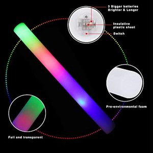 Bâton lumineux LED sans fil à piles Glimmer Wand, couleurs rouge, vert, bleu, pour la rentrée scolaire, cadeaux de fête, certifié CE - Product Image 3
