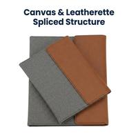 Portefeuille en cuir gravé au laser personnalisé, couverture de bloc-notes sur mesure, portefeuille professionnel, cadeau de diplôme personnalisé
