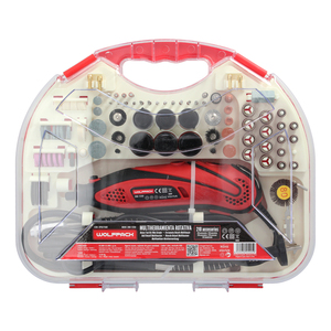 Utensile Multifunzione da 135 Watt. Con 210 accessori e custodia per il trasporto - Product Image 5