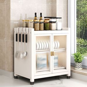 กล่องเก็บจานโลหะอเนกประสงค์ 3 ชั้น ป้องกันฝุ่น เป็นมิตรกับสิ่งแวดล้อม ดีไซน์เรียบง่าย ทันสมัย สำหรับวางบนเคาน์เตอร์ครัว ช่วยระบายน้ำ - Product Image 6