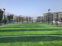 Zugelassener Fußball-Kunstrasen-Rasen teppich 60mm für Fußball