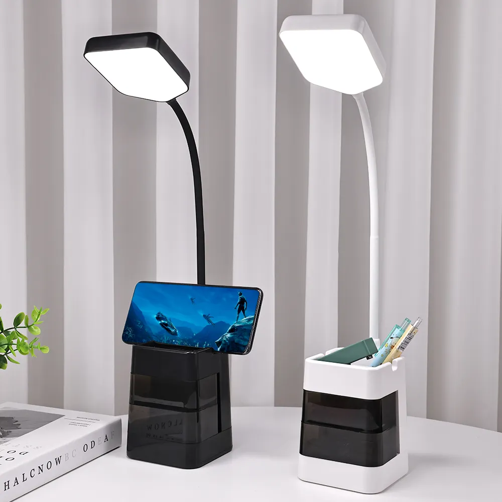 Thiên Hoa bán buôn mắt chăm sóc USB Bảng điều khiển cảm ứng LED bàn đèn với 3 mức độ sáng LED Đèn đọc sách