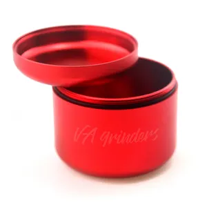 <span class=keywords><strong>VA</strong></span> smerigliatrice contenitore erba sottile vaso in alluminio personalizzato Logo gratuito - Product Image 1