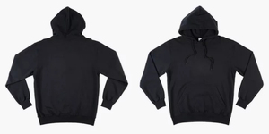 Sweats à capuche classiques unisexes, qualité luxe, épais, lourds, surdimensionnés, avec logo personnalisé, sweats à capuche pour hommes en vrac - Product Image 3