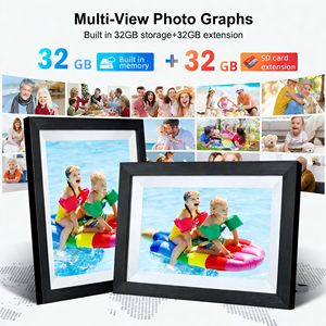 Cadres <span class=keywords><strong>photo</strong></span> numériques et portables 1280*800 10,1 pouces WiFi avec écran tactile - Product Image 3