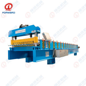 FORWARD R70/R101 루핑 시트 성형 기계 타일 금속 IBR 시트 지붕 패널 롤 성형 기계 생산 라인 - Product Image 3