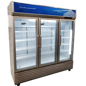 <span class=keywords><strong>Congélateur</strong></span> <span class=keywords><strong>vertical</strong></span> pour supermarché, <span class=keywords><strong>congélateur</strong></span> commercial à 3 portes vitrées, <span class=keywords><strong>vitrine</strong></span> réfrigérée pour aliments surgelés - Product Image 2