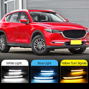 <span class=keywords><strong>Feux</strong></span> <span class=keywords><strong>de</strong></span> <span class=keywords><strong>jour</strong></span> à LED pour <span class=keywords><strong>Mazda</strong></span> <span class=keywords><strong>CX</strong></span>-<span class=keywords><strong>5</strong></span> 2017 2018 2019 2020 2021, <span class=keywords><strong>feux</strong></span> antibrouillard DRL avec clignotants bleus nocturnes - Product Image 3
