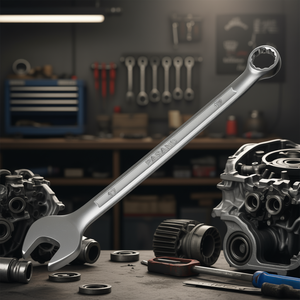 Llave Combinada Pasano de 17 mm, Herramienta Métrica para Reparación Automotriz - Product Image 3