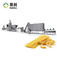Machine automatique de fabrication de produits céréaliers 100 kg/h, extrudeuse de pâtes Penne et de macaroni pour la production de manioc