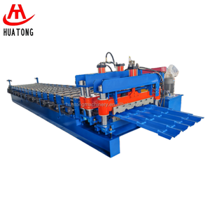 Đầy đủ tự động dễ dàng hoạt động kim loại Roof tấm tráng men ngói cuộn tạo thành máy - Product Image 1