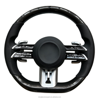 Ohc Personnalisé Sport Volant en Cuir Fibre de Carbone PVC pour Mercedes-Benz AMG C-CLASS CLA GLA CLK CLS AMG W204 W212 W213