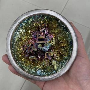 Vente en gros Bol en cristal Spécimen minéral Grappe <span class=keywords><strong>de</strong></span> cristal Pierres <span class=keywords><strong>de</strong></span> guérison Géode <span class=keywords><strong>de</strong></span> cristal <span class=keywords><strong>de</strong></span> <span class=keywords><strong>bismuth</strong></span> coloré Bols <span class=keywords><strong>de</strong></span> <span class=keywords><strong>bismuth</strong></span> - Product Image 3