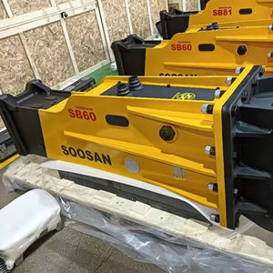 Soosan SB60 Martillo Hidráulico Tipo Caja, PRODUCTO PRINCIPAL, SUMINISTRO DIRECTO DE FÁBRICA, UN AÑO DE GARANTÍA, CARACTERÍSTICAS ESTÁNDAR INCLUIDAS - Product Image 1