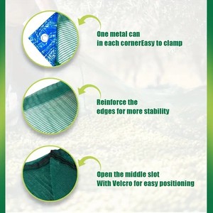 Nhiệm vụ nặng nề Windproof xách tay <span class=keywords><strong>HDPE</strong></span> & PE nhựa ô liu thu hoạch lưới gấp thiết kế cho nông nghiệp <span class=keywords><strong>Net</strong></span> - Product Image 3