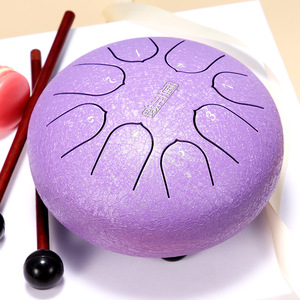 Tambor de Lengüetas de Acero Lotus de 6 Pulgadas y 8 Tonos, Tambor Etéreo, Handpan para Terapia de Sonido, Meditación, Yoga y Sanación Sonora - Product Image 3