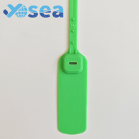 Sceau en plastique à longueur fixe, sceau en plastique chinois avec impression de logo, sceaux de sécurité en plastique Ctpat