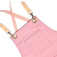 Tablier personnalisé en cuir imperméable et toile de coton pour adultes et enfants, pour la cuisine domestique, le jardinage, la peinture, impression de logo personnalisée