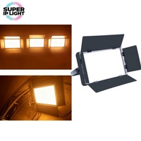Panneau LED 200W à lumière douce bicolore 3200~5600K CRI95, contrôle DMX RDM, éclairage LED suspendu pour studio vidéo