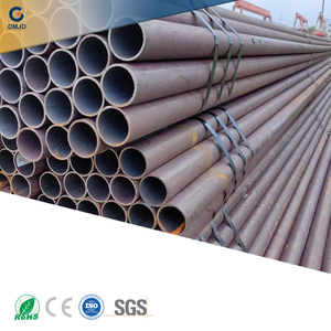 Tubo de hierro ERW Tubo de acero soldado de 6 metros Tubo de acero de carbono negro Erw redondo - Product Image 1