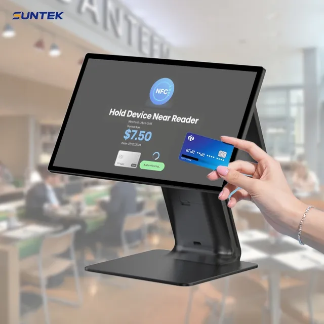 Suntek SC1 8GB RAM+64GB ROM Android 14 Octa-Core POS Terminal with Touch Screen & NFC for Supermarket