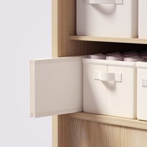 <b>Clothes</b> <b>Storage</b> Box With Handle Rectangle Closet Organizer For Clothing Home Use - Product Image 4