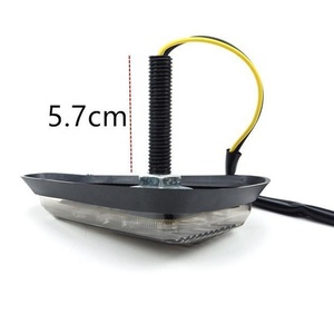 Cqjb Nhà Máy Xe Máy Tín Hiệu <span class=keywords><strong>LED</strong></span> Sửa Đổi Lớn Chuyển Chỉ Số Piranha Phía Trước Lần Lượt Ánh Sáng - Product Image 5