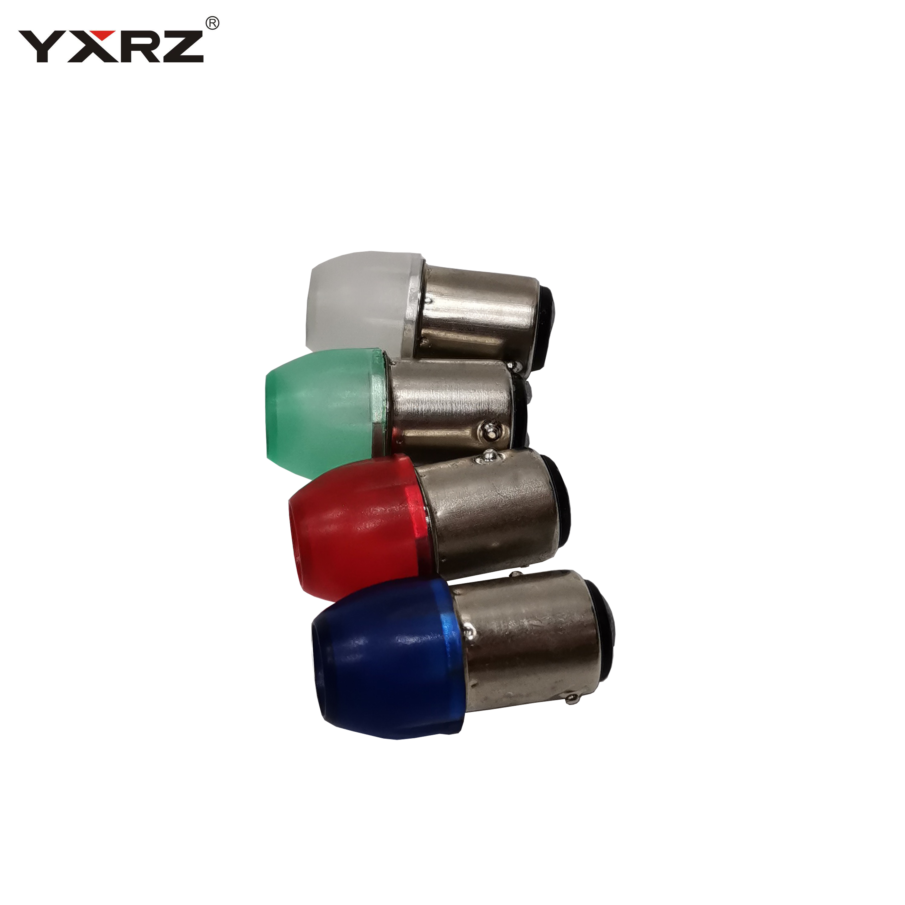 Заводская цветная 1156 лампа индикатора объектива 5630 3-SMD BA15S Замена рулевого светодиодного заднего фонаря лампа для мотоцикла