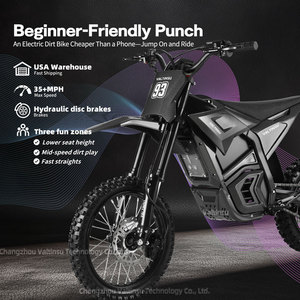 VALTINSU EM-5 Bici da Cross Elettrica Fuoristrada con Motore Brushless da 48V 2500W Ebike All-Terrain - Product Image 2