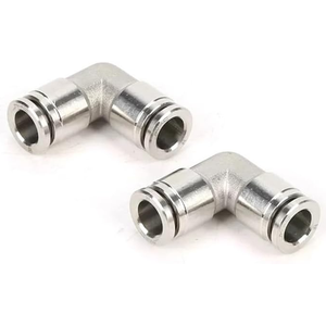 Raccord coudé XHnotion 90 degrés 1/2 pouce en acier inoxydable forgé à connexion rapide pour tuyau PEX - Product Image 4