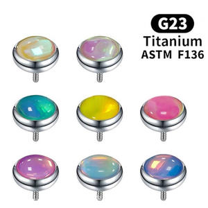 Boucle <span class=keywords><strong>d</strong></span>'<span class=keywords><strong>oreille</strong></span> en titane F136 avec <span class=keywords><strong>film</strong></span> <span class=keywords><strong>d</strong></span>égradé, anneau de <span class=keywords><strong>l</strong></span>èvre en titane G23, bijoux de piercing corporel, clou <span class=keywords><strong>d</strong></span>'<span class=keywords><strong>oreille</strong></span> pour cartilage - Product Image 4