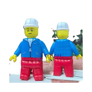 Mascotte gonflable de personnage Lego de haute qualité, Homme bloc gonflable géant personnalisé pour événements promotionnels et ouvertures de magasins - Product Image 6