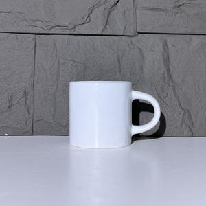 White Ceramic <b>Mug</b> 6 Oz Sublimation Coated <b>For</b> Kids <b>Tea</b> Drinking Gift Use - Product Image 4