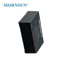 MORNSUN 5W Modul Konverter AC DC Output Ganda LHE05-20Dxx Catu Daya Pemasangan di Papan 85-264VAC Input Universal Modul Kompak