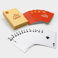 Boîte de cartes à jouer personnalisées en plastique durable de haute qualité, impression personnalisée, étanche, marque OEM, design personnalisé, modèle d'emballage personnalisé