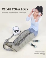 Bottes de compression pneumatiques pour athlètes, masseur de jambes pour soulager les douleurs musculaires, améliorer la circulation et la relaxation
