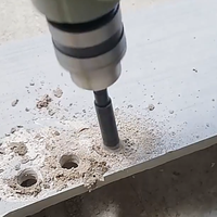 Foret diamanté, outil de meulage diamanté, pointe abrasive durable pour applications sur marbre et granit