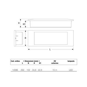 Lámpara de Emergencia Beghelli 1499E, LED Slim de 11W, 1.5 Horas de Autonomía, Control por Interruptor, Garantía de 5 Años - Product Image 3