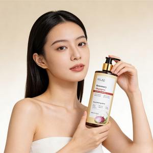 Champú para el Crecimiento del Cabello Sin Sulfatos OEM con Romero, Cebolla, Biotina, Queratina, Colágeno, Champú y Acondicionador para el Cabello, Champú con Proteínas - Product Image 1