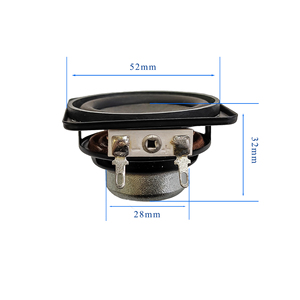 Chất lượng cao 2 inch Loa Vuông 4 <span class=keywords><strong>ohm</strong></span> 5W trung tâm tweeter DIY thông minh âm thanh - Product Image 6