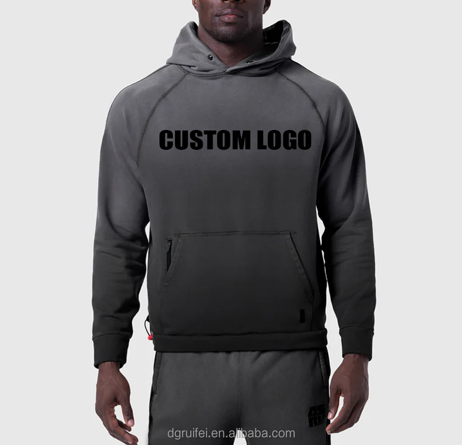 Cotton Heavyweight Washed Gym Hoodie