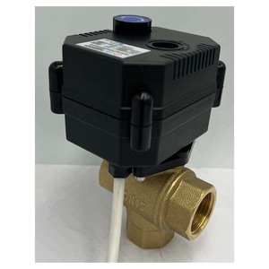 Válvula de bola motorizada Flomarvel FH-S FH-MO IP67 de 3 vías con sobremando a la medida, tipo vertical FH-MO 2.5nm DN15 DN20 de latón 12V 24V 11 - Product Image 5