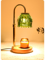 Nouvelle Lampe Chauffe-Cire Décorative pour la Maison avec Minuteur, Lumière Parfumée pour Chambre et Salon – Idée Cadeau